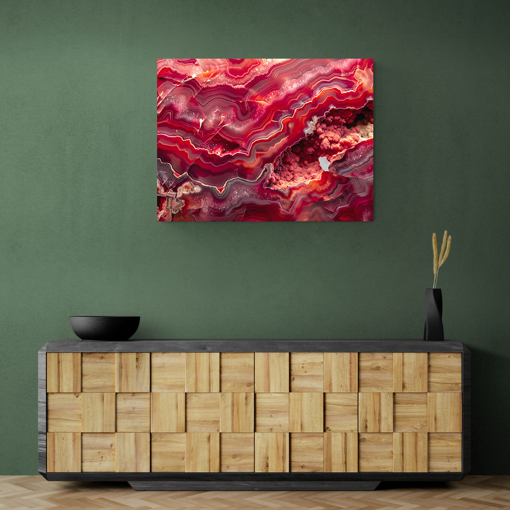 Red Mineral Mosaic Red Mineral Mosaic