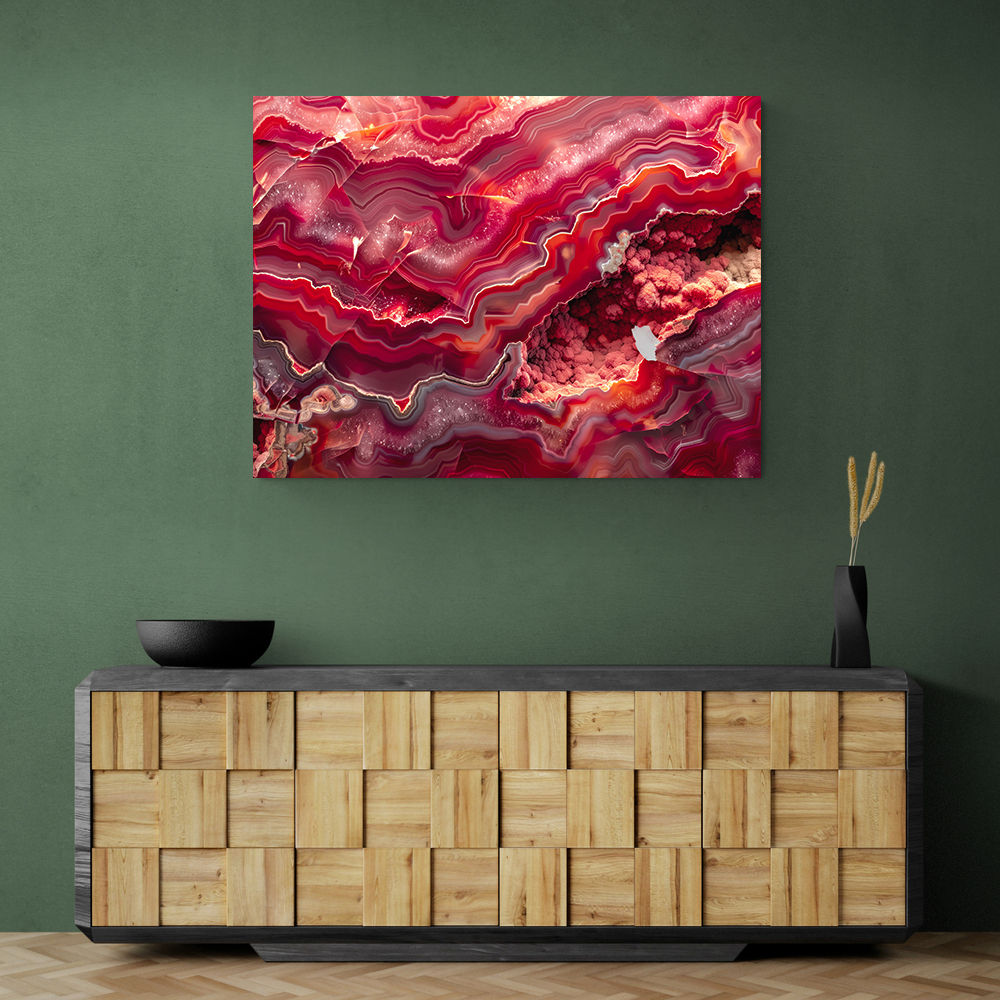 Red Mineral Mosaic Red Mineral Mosaic