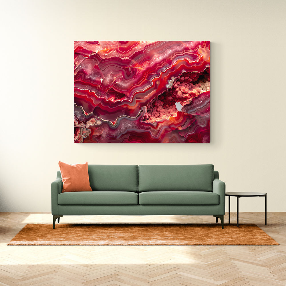 Red Mineral Mosaic Red Mineral Mosaic