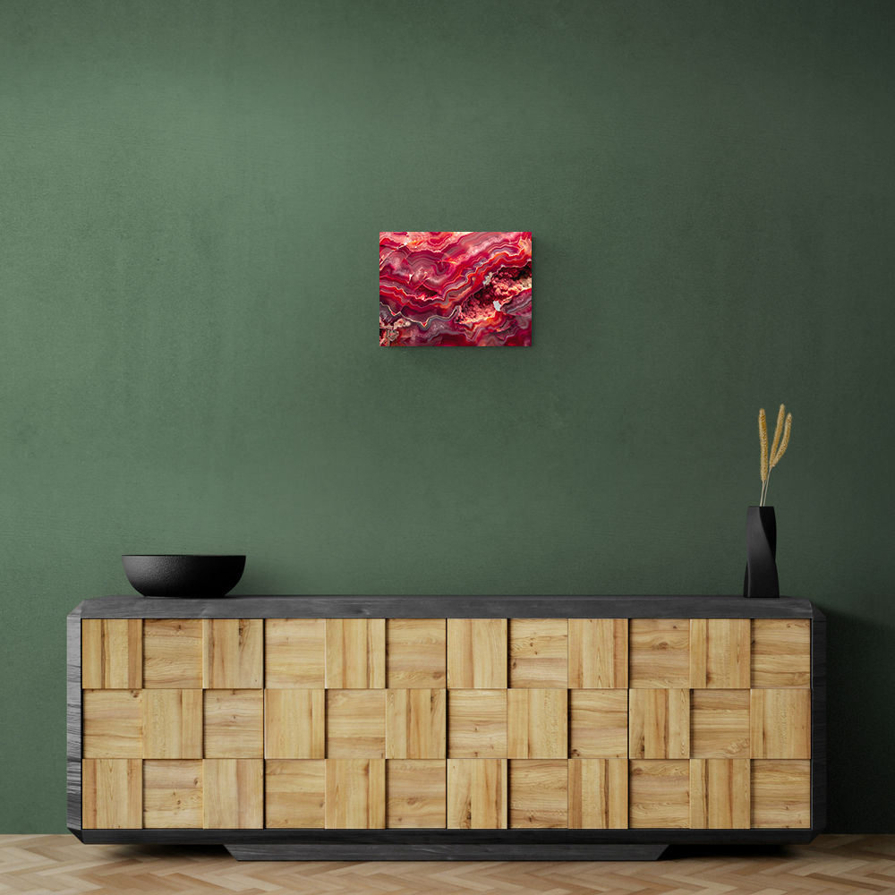 Red Mineral Mosaic Red Mineral Mosaic