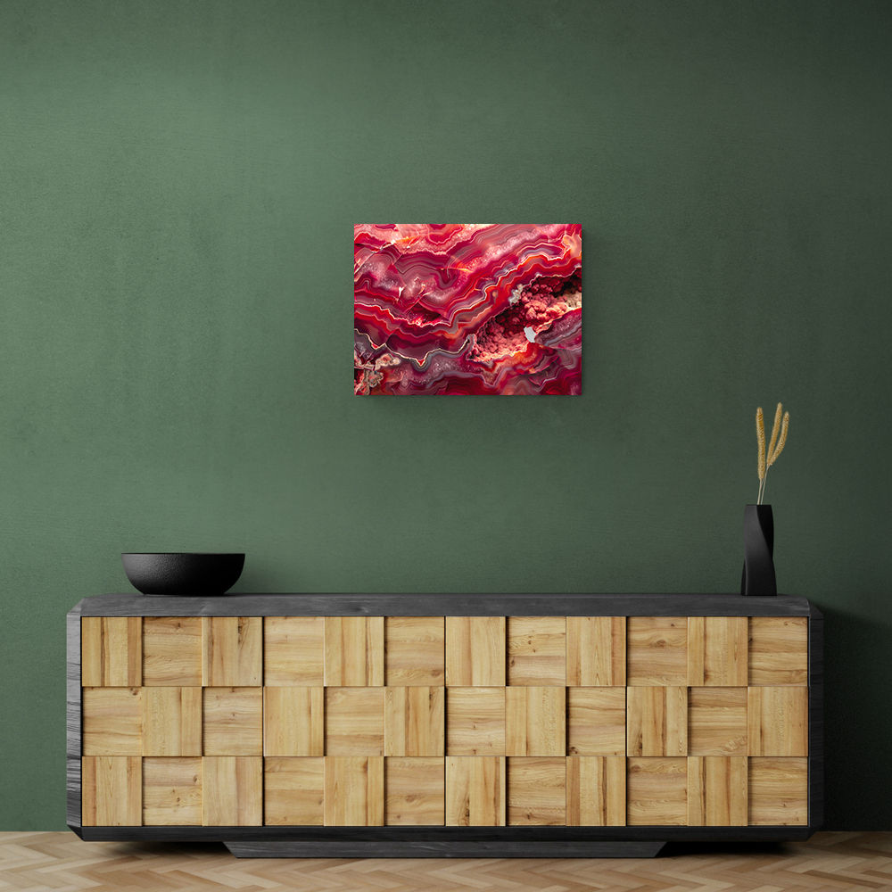 Red Mineral Mosaic Red Mineral Mosaic