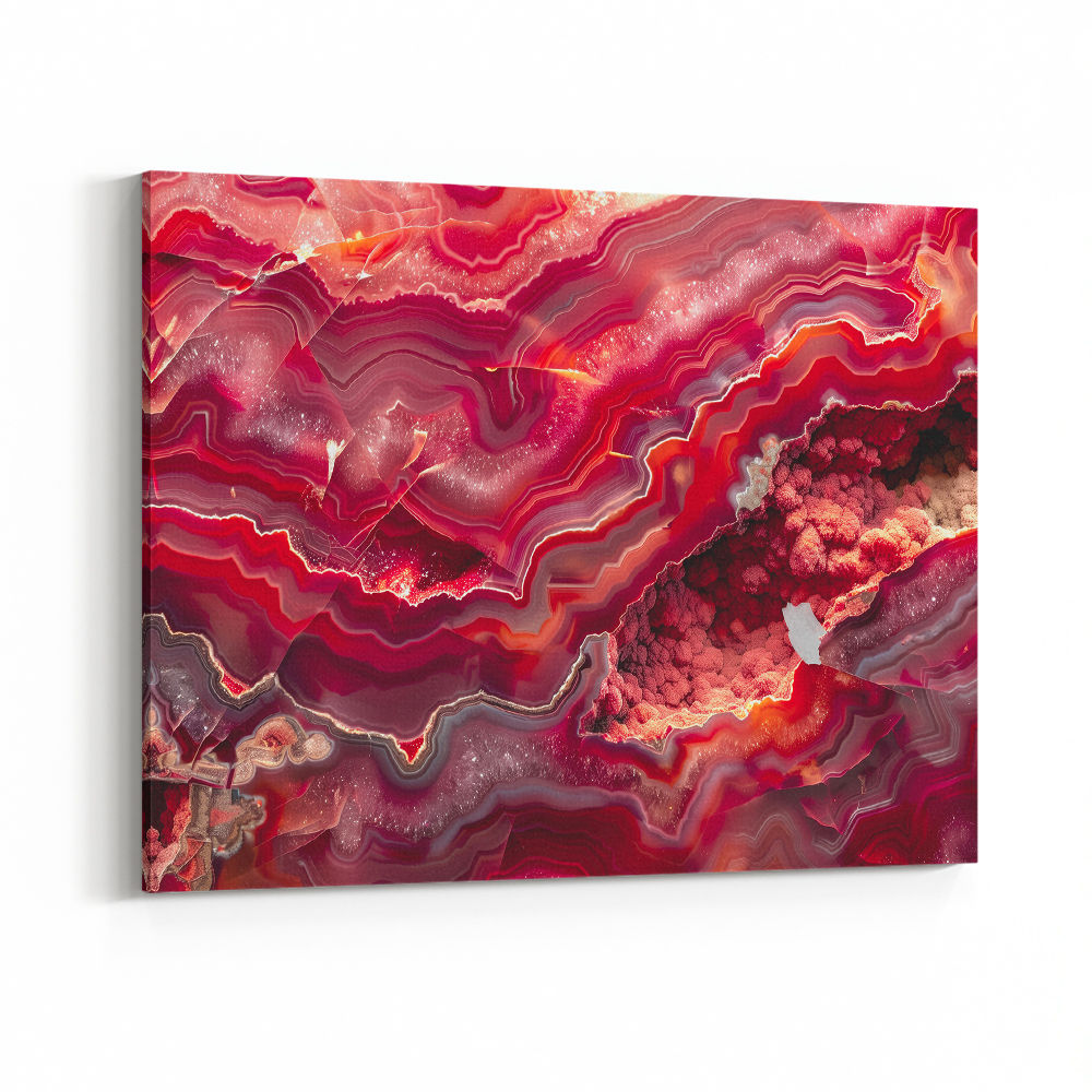 Red Mineral Mosaic Red Mineral Mosaic