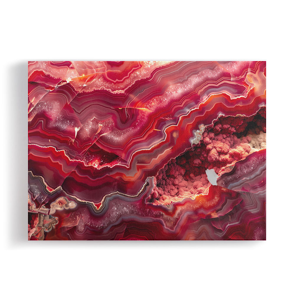 Red Mineral Mosaic Red Mineral Mosaic
