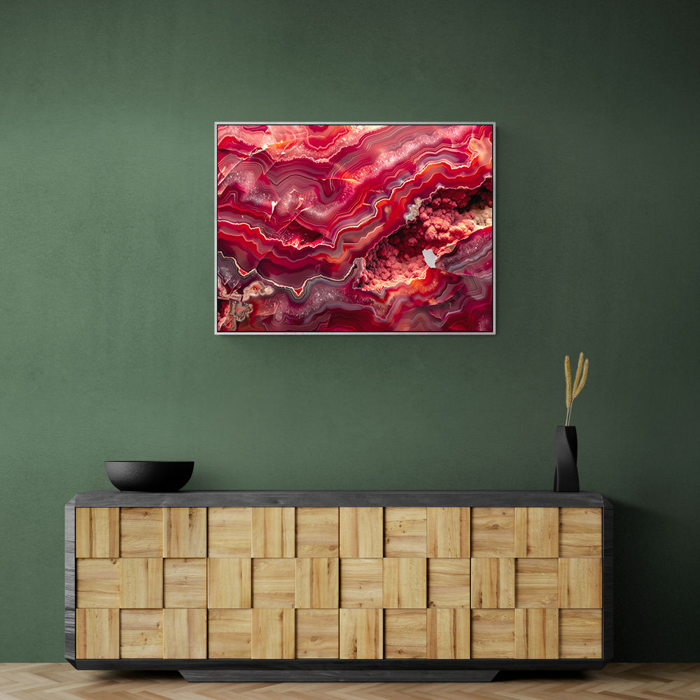 Red Mineral Mosaic Red Mineral Mosaic