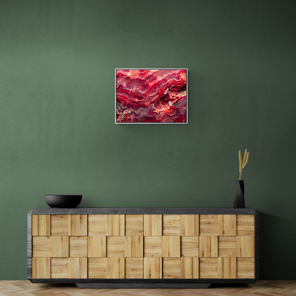 Red Mineral Mosaic Red Mineral Mosaic