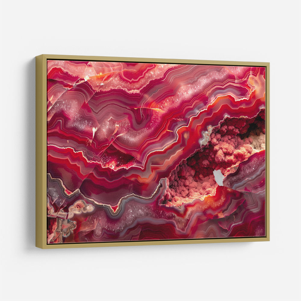 Red Mineral Mosaic Red Mineral Mosaic