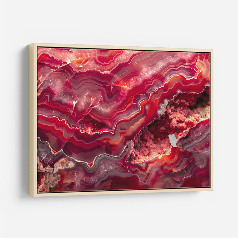 Red Mineral Mosaic Red Mineral Mosaic