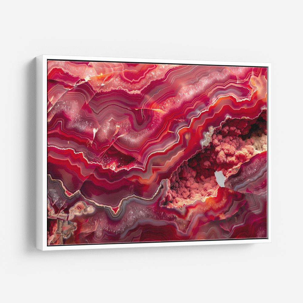 Red Mineral Mosaic Red Mineral Mosaic