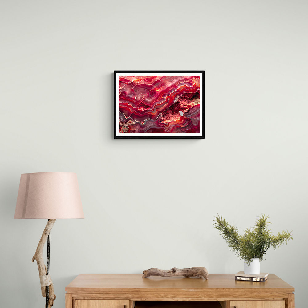 Red Mineral Mosaic Red Mineral Mosaic