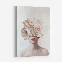 Pink Flower Lady