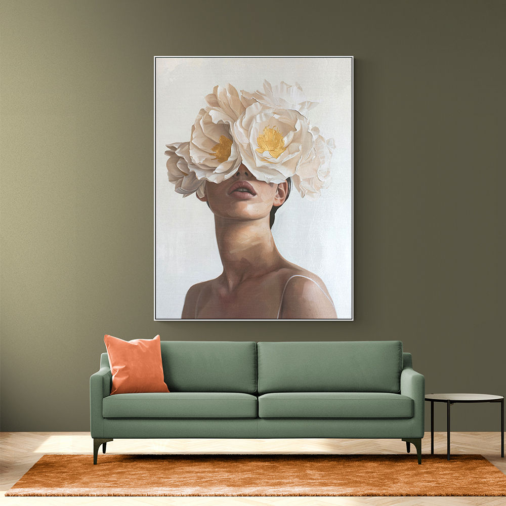Yellow Flower Lady