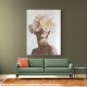 Yellow Flower Lady