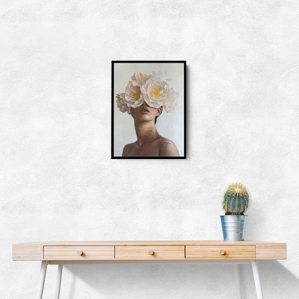 Yellow Flower Lady