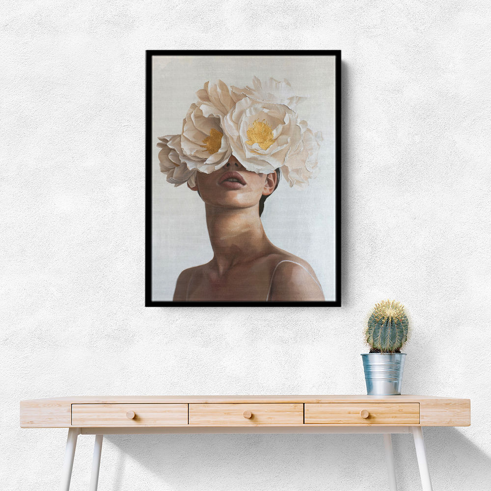 Yellow Flower Lady