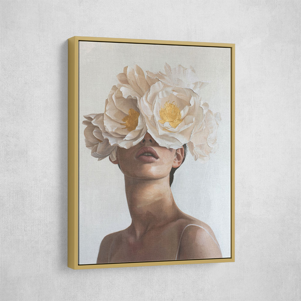 Yellow Flower Lady