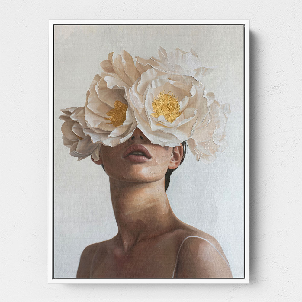 Yellow Flower Lady