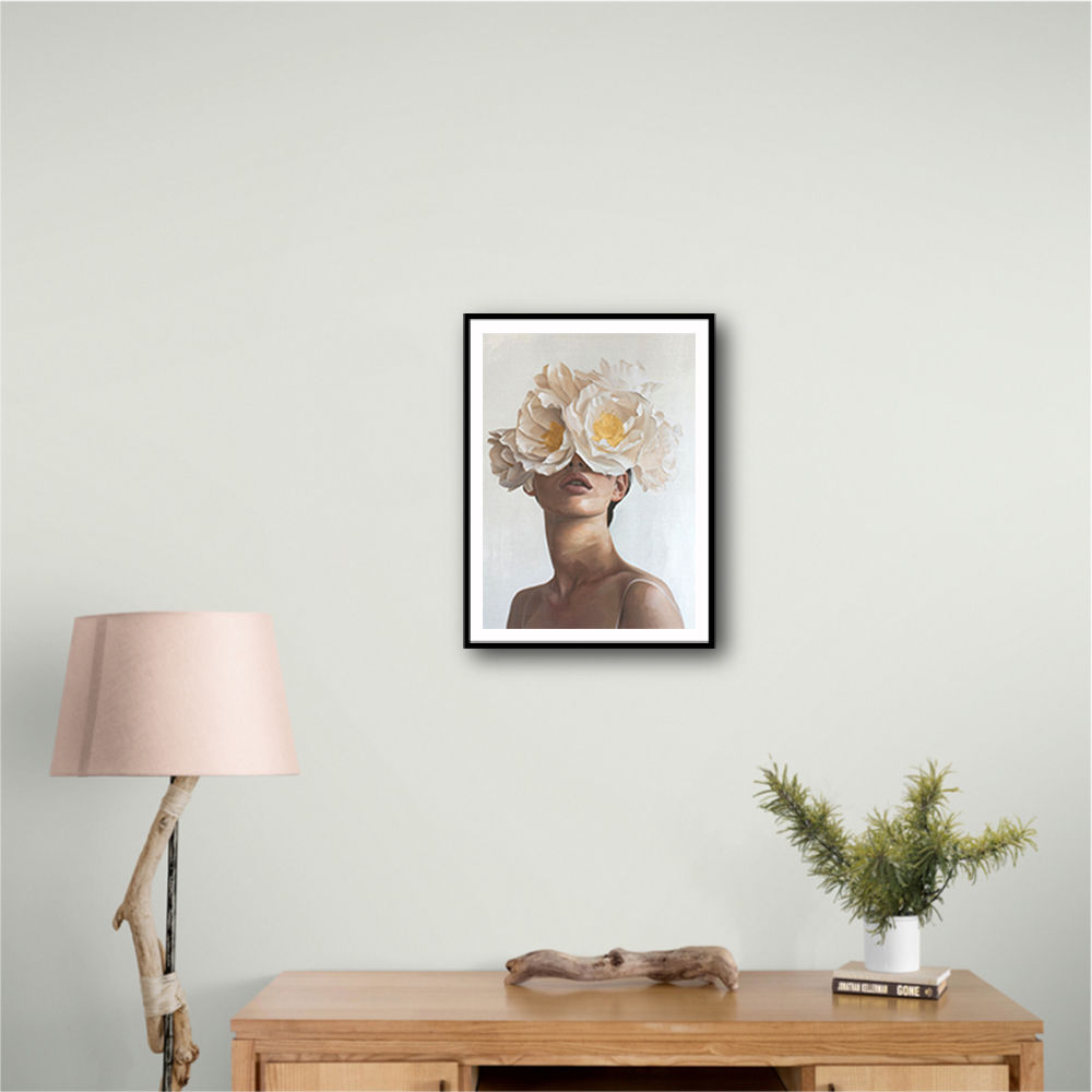 Yellow Flower Lady