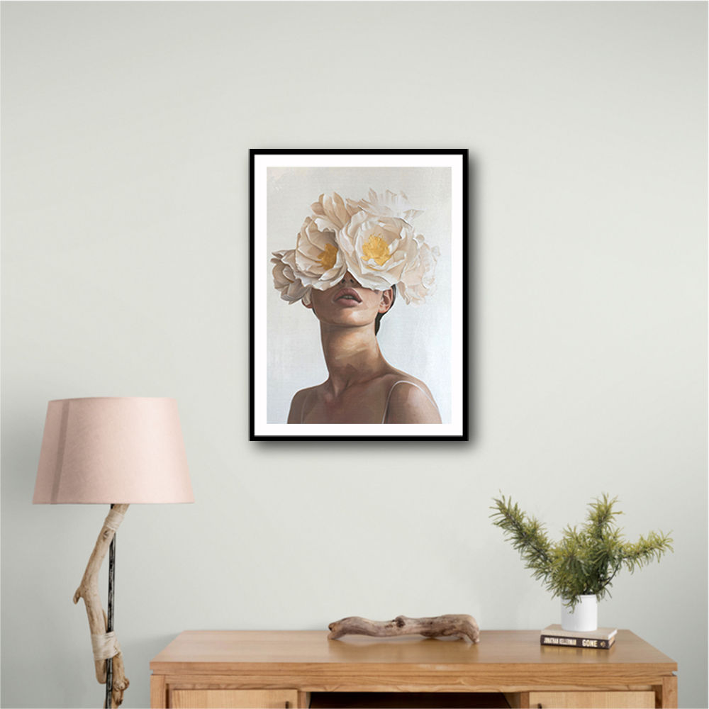 Yellow Flower Lady