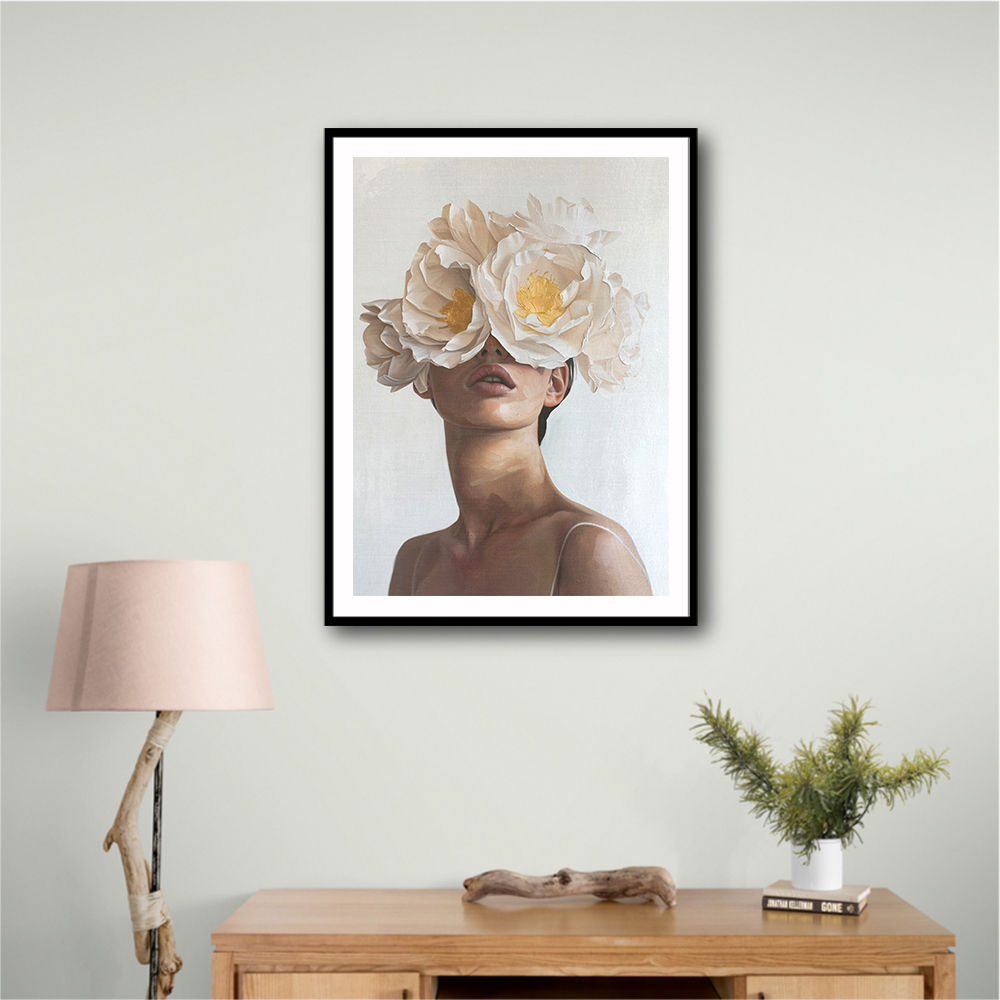 Yellow Flower Lady
