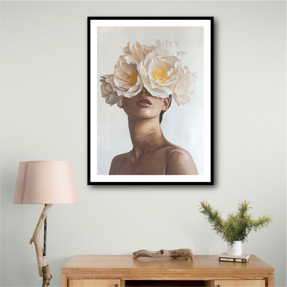 Yellow Flower Lady