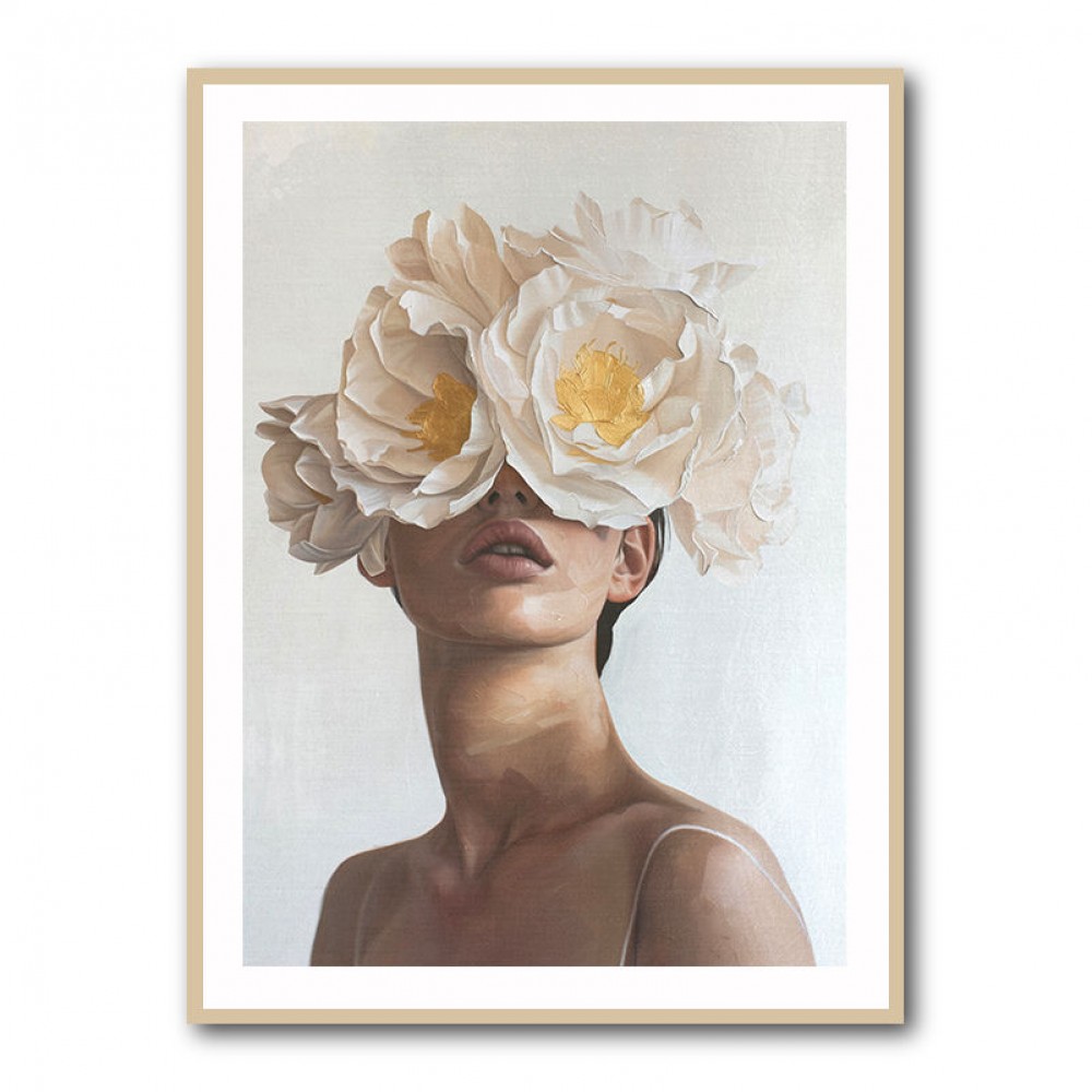 Yellow Flower Lady