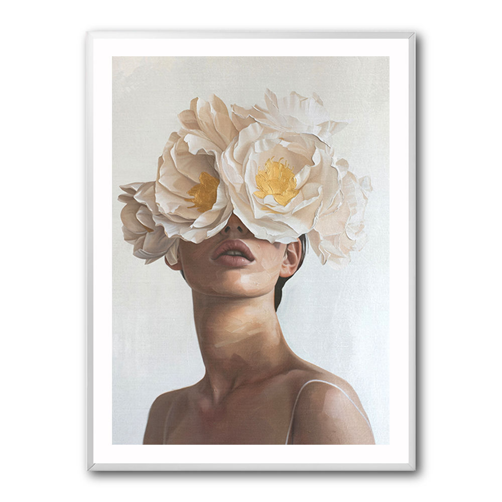Yellow Flower Lady