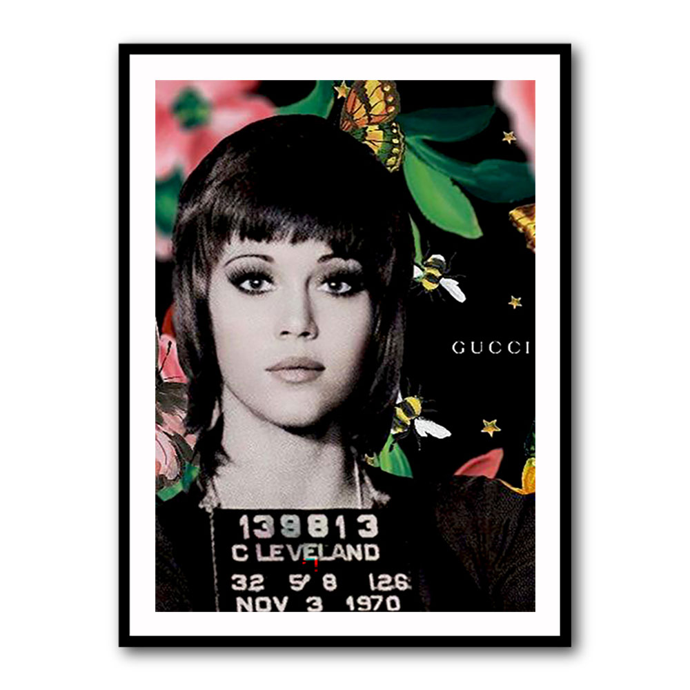 Jane Fonda Mugshot Jane Fonda Mugshot