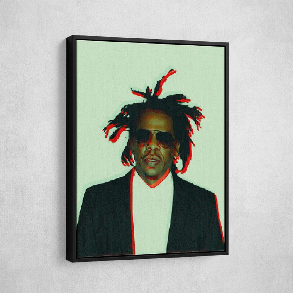 Jay Z Pop Art Style Wall Art Jay Z Pop Art Style Wall Art