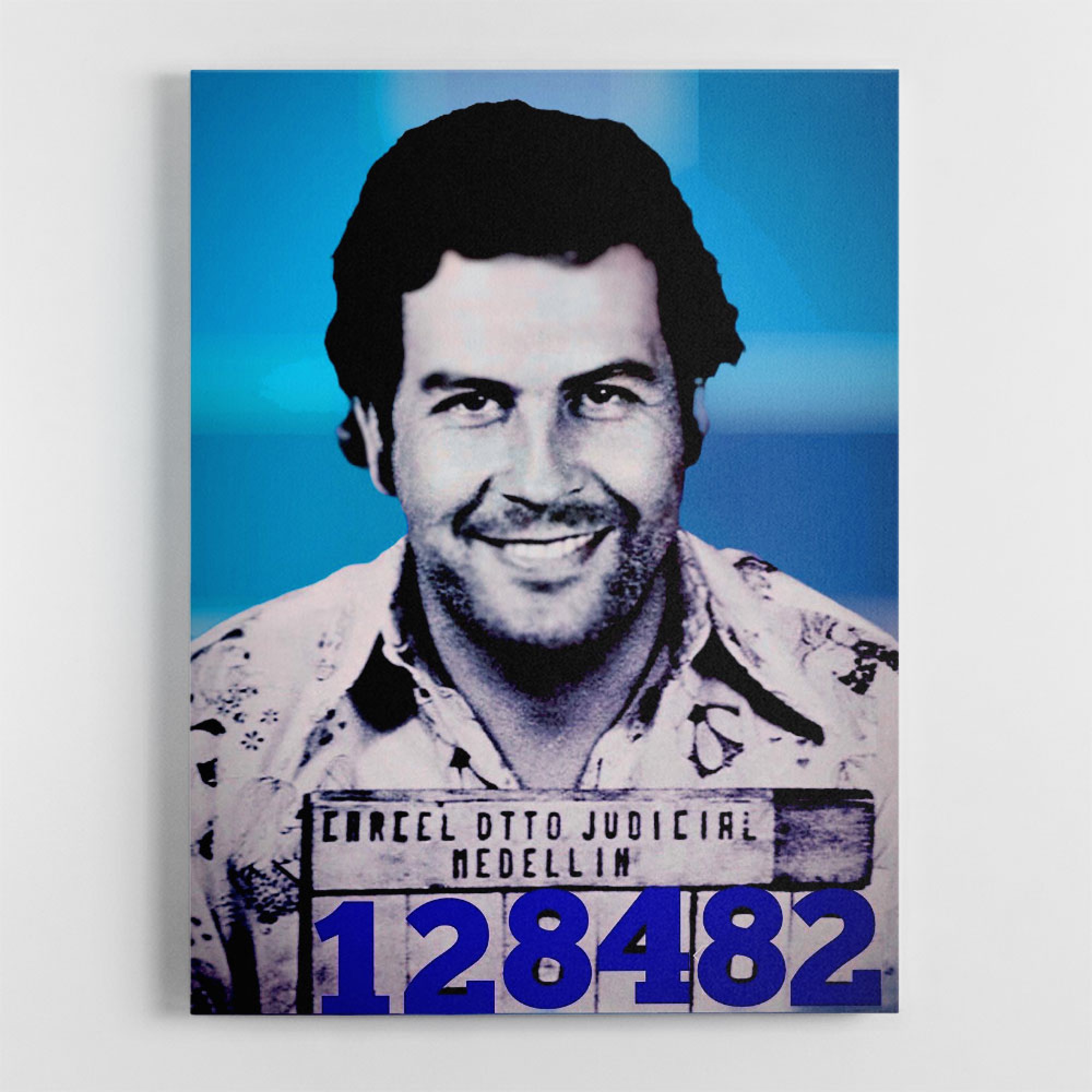Escobar Mugshot 2 Wall Art