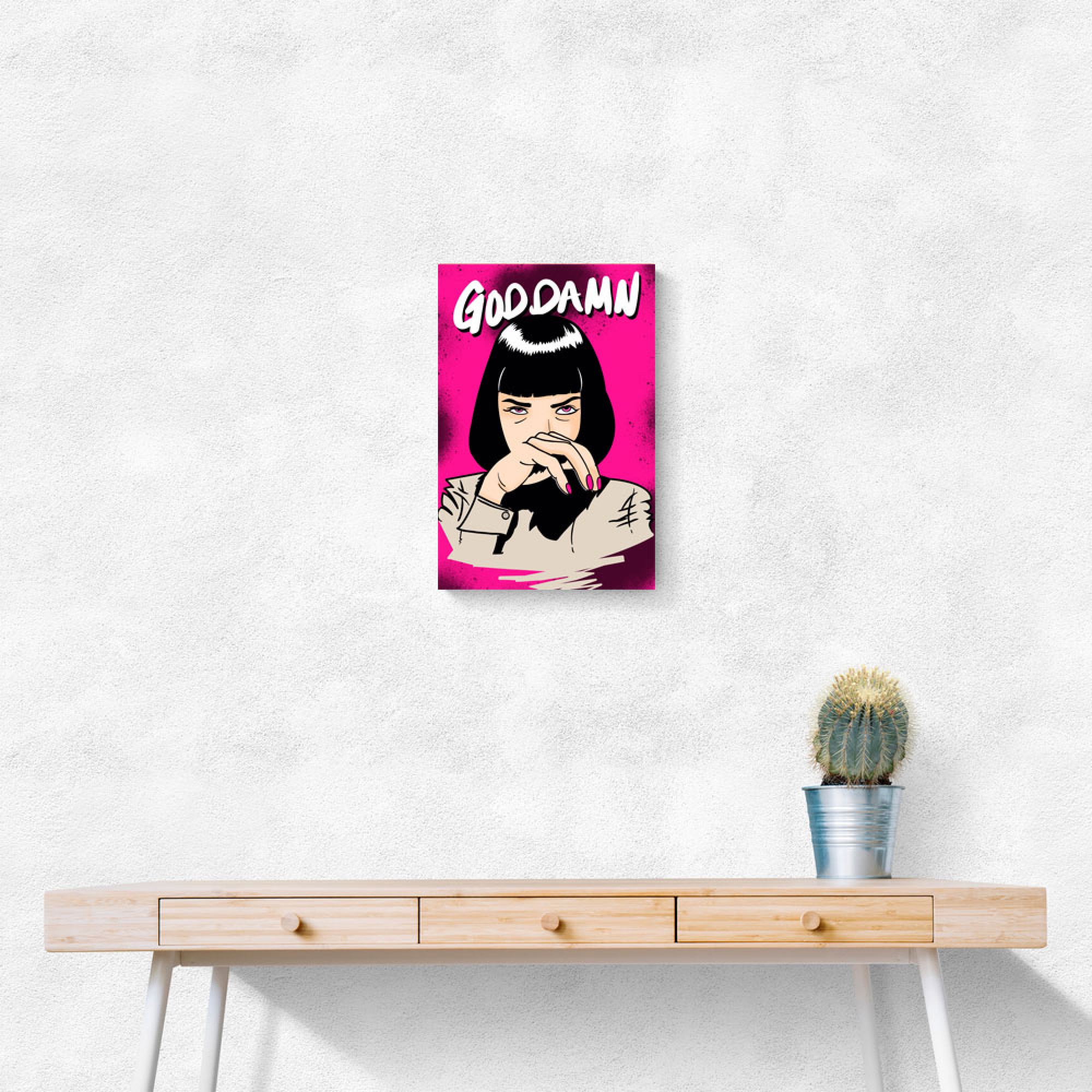 GODDAMN! Wall Art