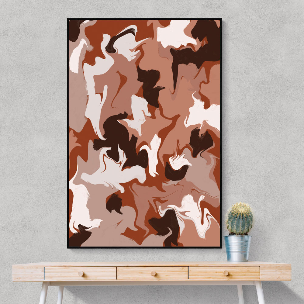 Liquid Earthy Strokes Pattern Liquid Earthy Strokes Pattern