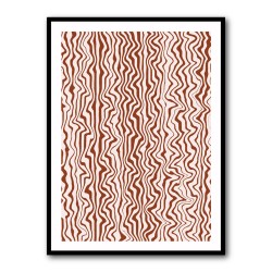 Liquid Beige Stripes Pattern