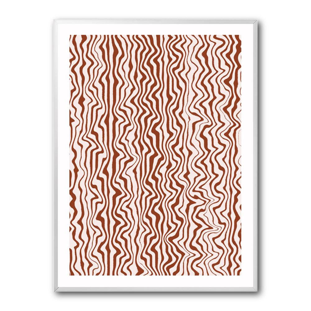 Liquid Beige Stripes Pattern