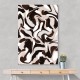 White Beige Brown Pattern White Beige Brown Pattern