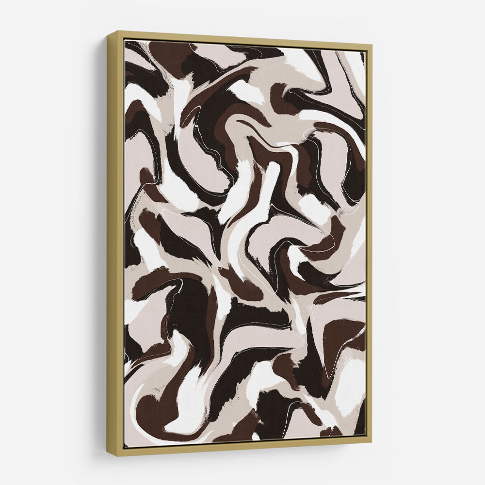 White Beige Brown Pattern White Beige Brown Pattern