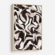 White Beige Brown Pattern White Beige Brown Pattern