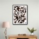 White Beige Brown Pattern White Beige Brown Pattern