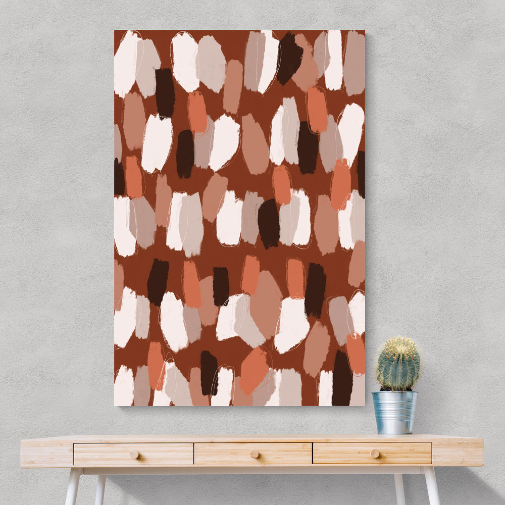 Pastel Earthy Strokes Pattern Pastel Earthy Strokes Pattern