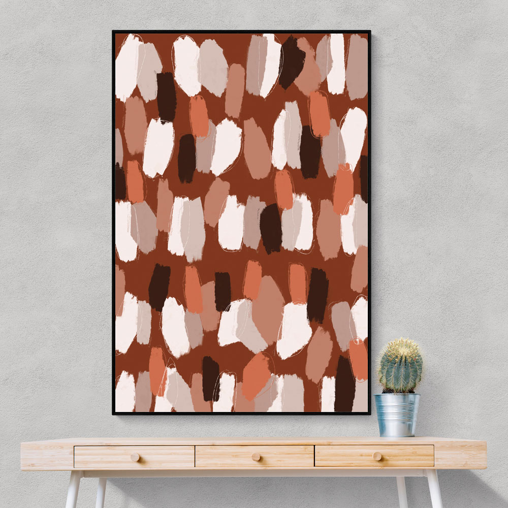 Pastel Earthy Strokes Pattern Pastel Earthy Strokes Pattern