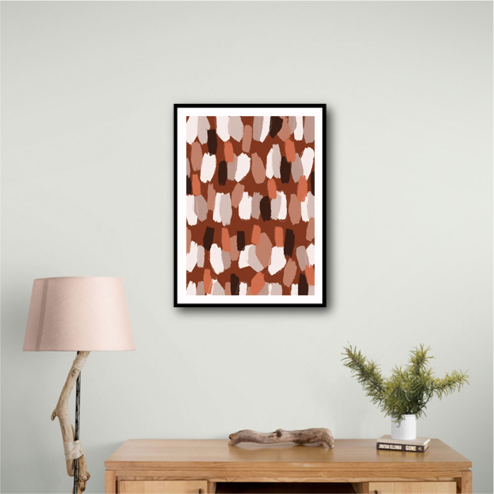 Pastel Earthy Strokes Pattern Pastel Earthy Strokes Pattern