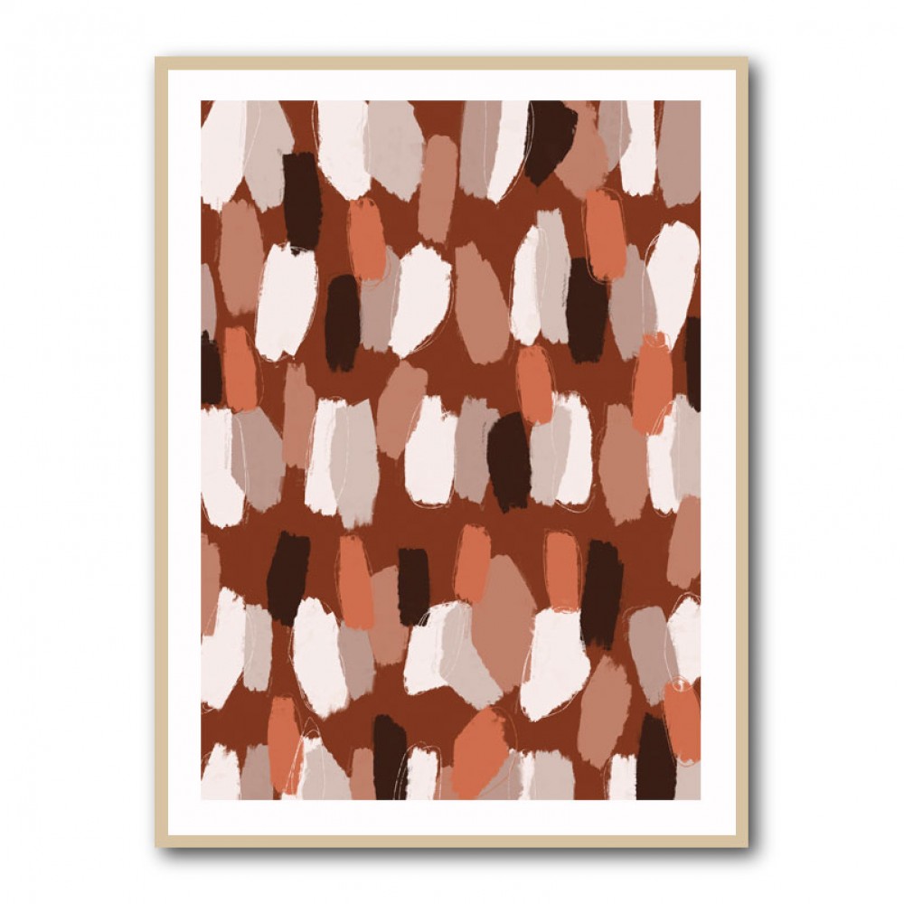 Pastel Earthy Strokes Pattern Pastel Earthy Strokes Pattern