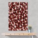 Red Beige Brown Dots Pattern Red Beige Brown Dots Pattern