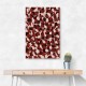 Red Beige Brown Dots Pattern Red Beige Brown Dots Pattern
