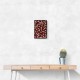 Red Beige Brown Dots Pattern Red Beige Brown Dots Pattern