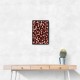 Red Beige Brown Dots Pattern Red Beige Brown Dots Pattern