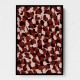 Red Beige Brown Dots Pattern Red Beige Brown Dots Pattern