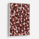 Red Beige Brown Dots Pattern Red Beige Brown Dots Pattern