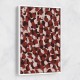 Red Beige Brown Dots Pattern Red Beige Brown Dots Pattern