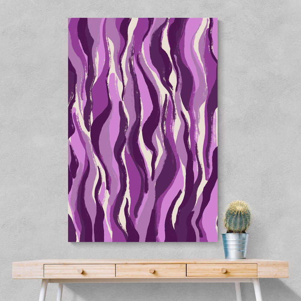 Purple Tiger Pattern