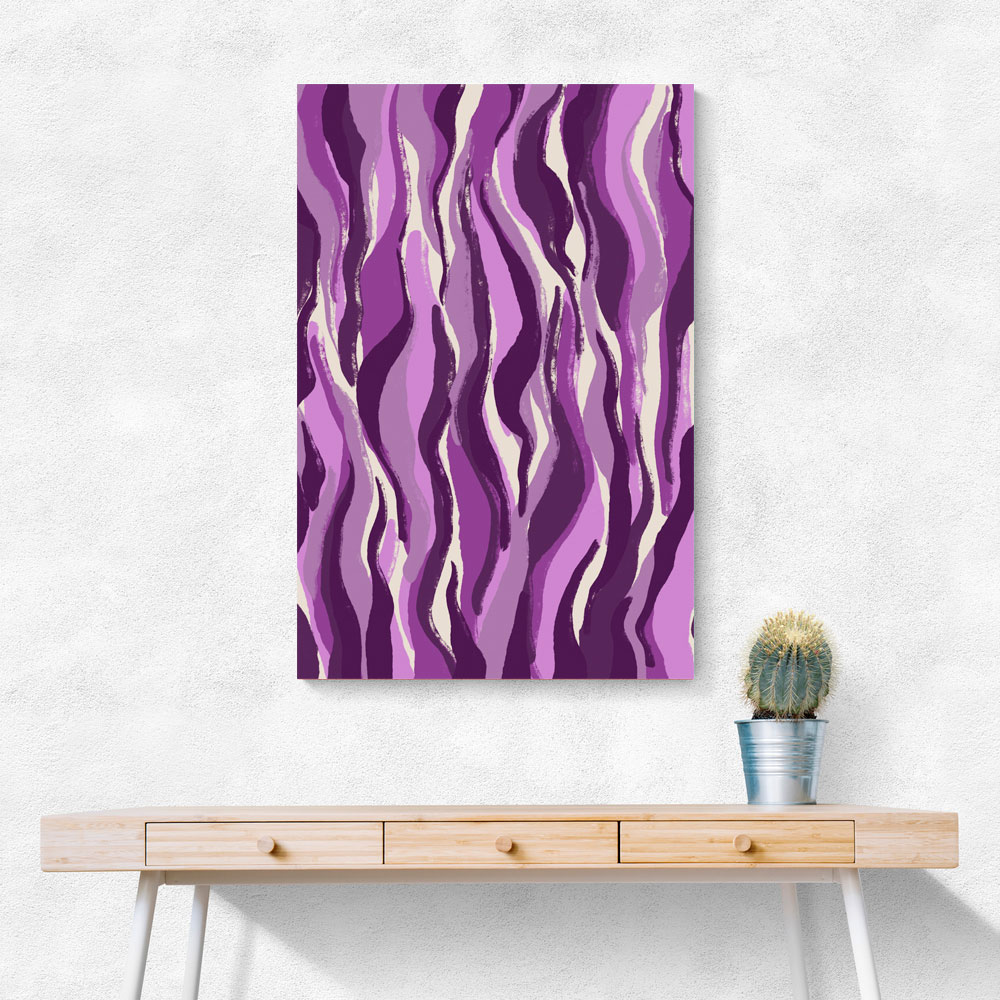 Purple Tiger Pattern